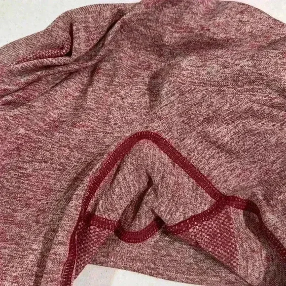 Gymshark Leggings Red Marled Compression XSmall Women’s - Picture 10 of 11